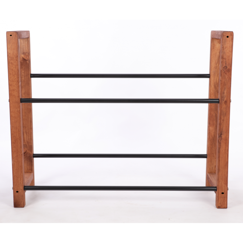 Regał na skrzynki na napoje piwo stojak na transportery METALOWE DRĄŻKI EKO