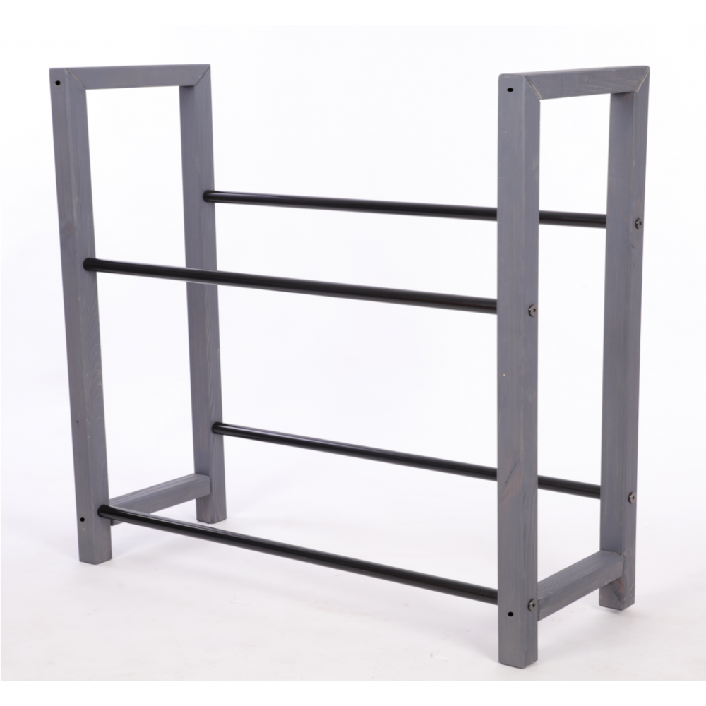 Regał na skrzynki na napoje piwo stojak na transportery METALOWE DRĄŻKI EKO