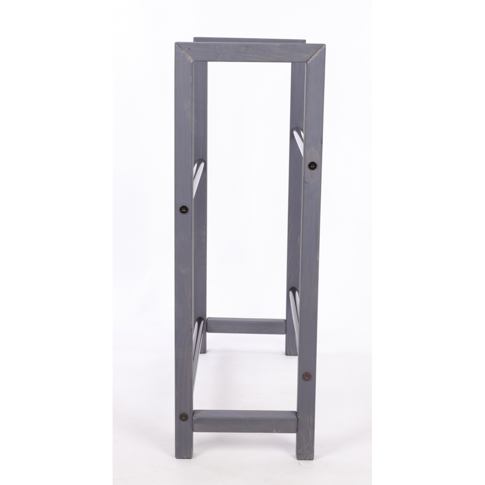 Regał na skrzynki na napoje piwo stojak na transportery METALOWE DRĄŻKI EKO