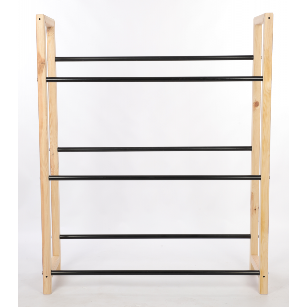 Regał na skrzynki na napoje piwo stojak na transportery METALOWE DRĄŻKI EKO