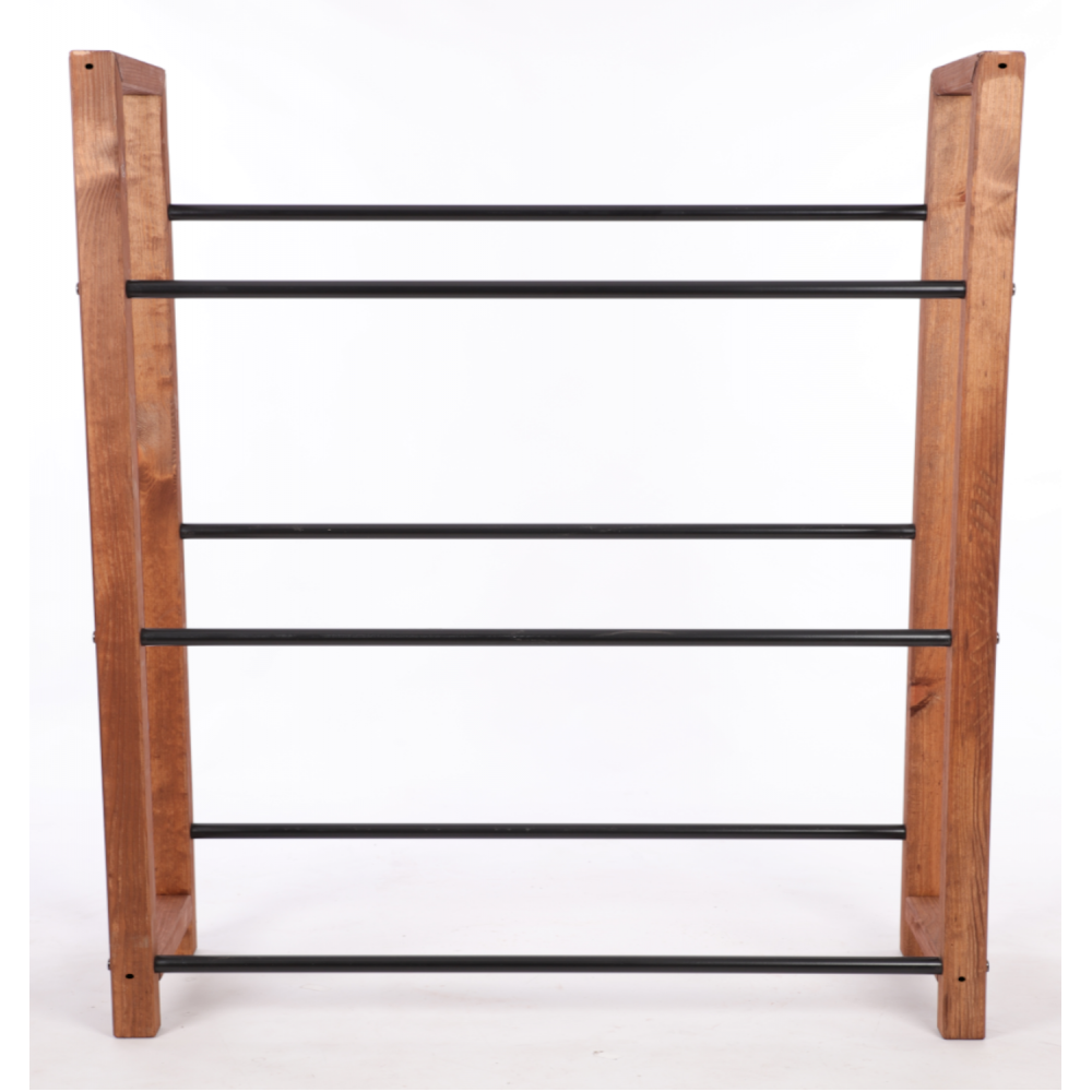 Regał na skrzynki na napoje piwo stojak na transportery METALOWE DRĄŻKI EKO