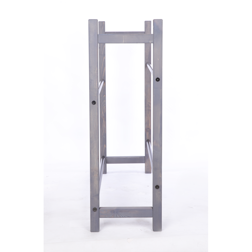 Stojak na skrzynki na napoje piwo regał na transportery METALOWE DRĄŻKI EKO