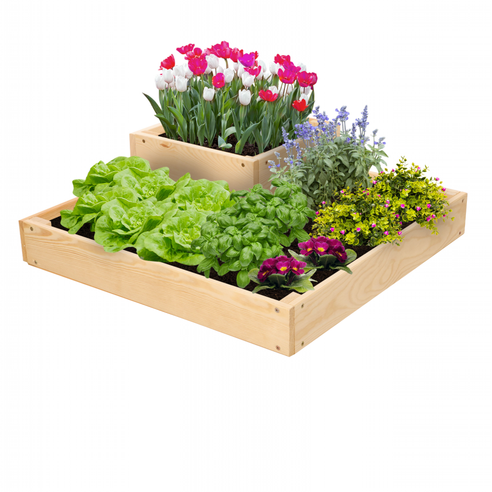 Skrzynia na warzywa narożna skrzynie na warzywniak inspekt 18x60x60 EKO