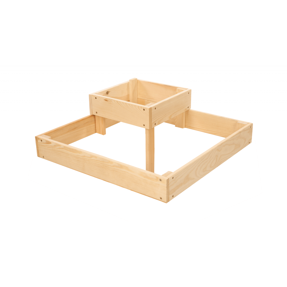 Skrzynia na warzywa narożna skrzynie na warzywniak inspekt 18x60x60 EKO