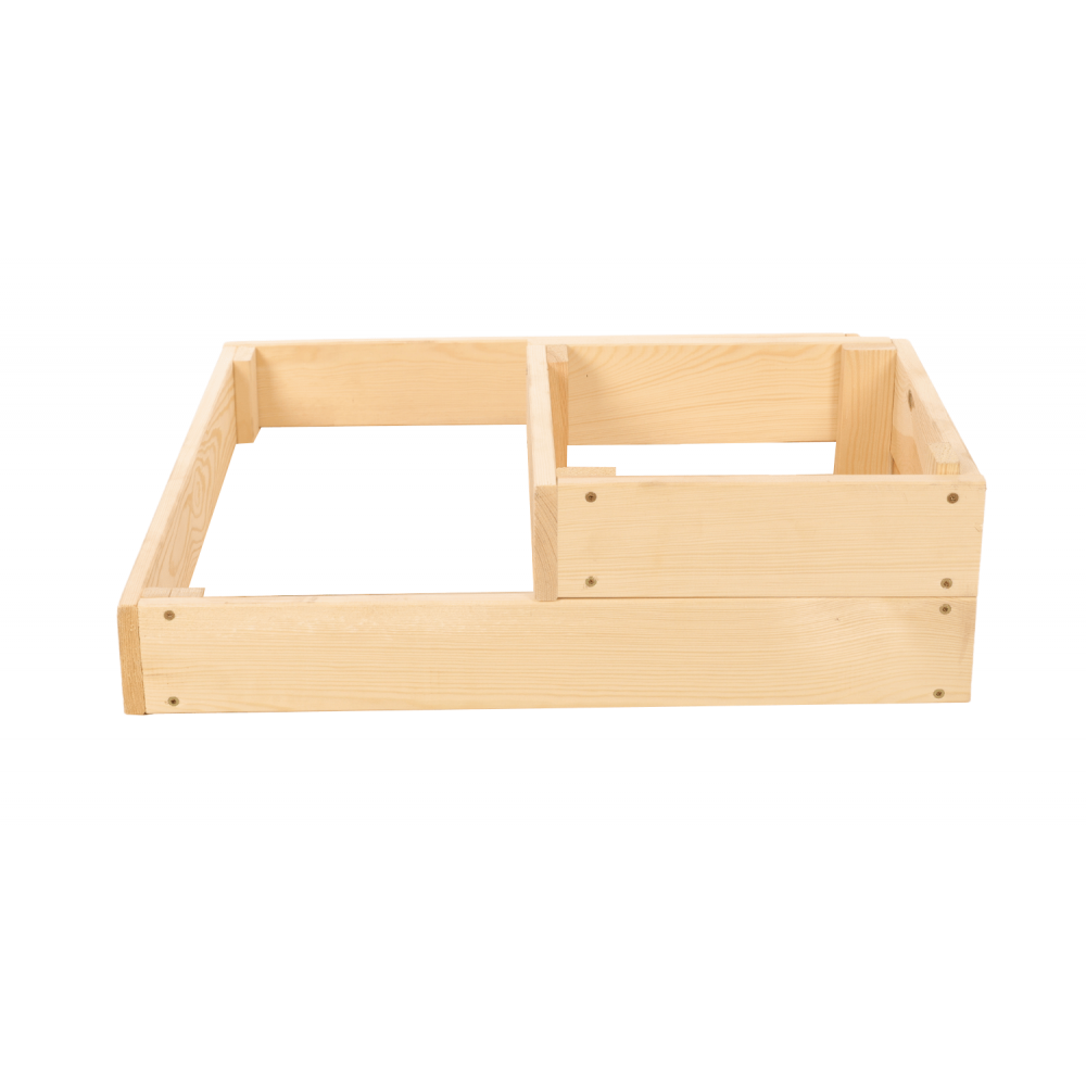 Skrzynia na warzywa narożna skrzynie na warzywniak inspekt 18x60x60 EKO