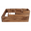 Skrzynia drewniana narożna inspekt warzywnik 54x120x120 GRATISY WYSOKA ECO
