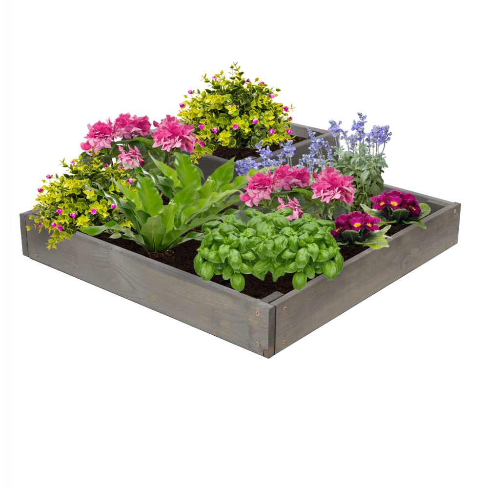 Skrzynia piętrowa narożna na warzywa drewniana inspekt 18x60x60 GRATISY EKO