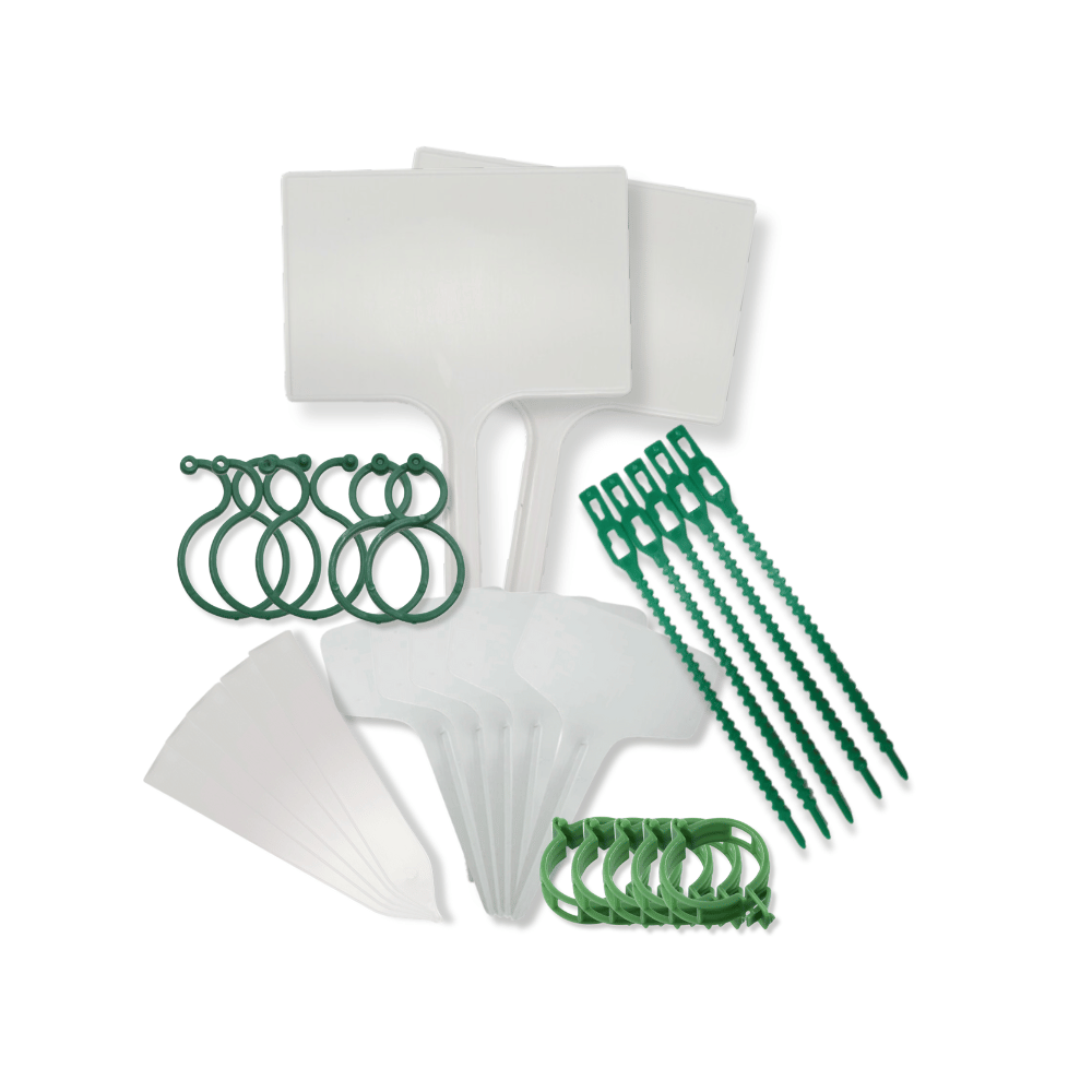 Zestaw ogrodnika etykiety do opisywania roślin zapinki tabliczki 27el