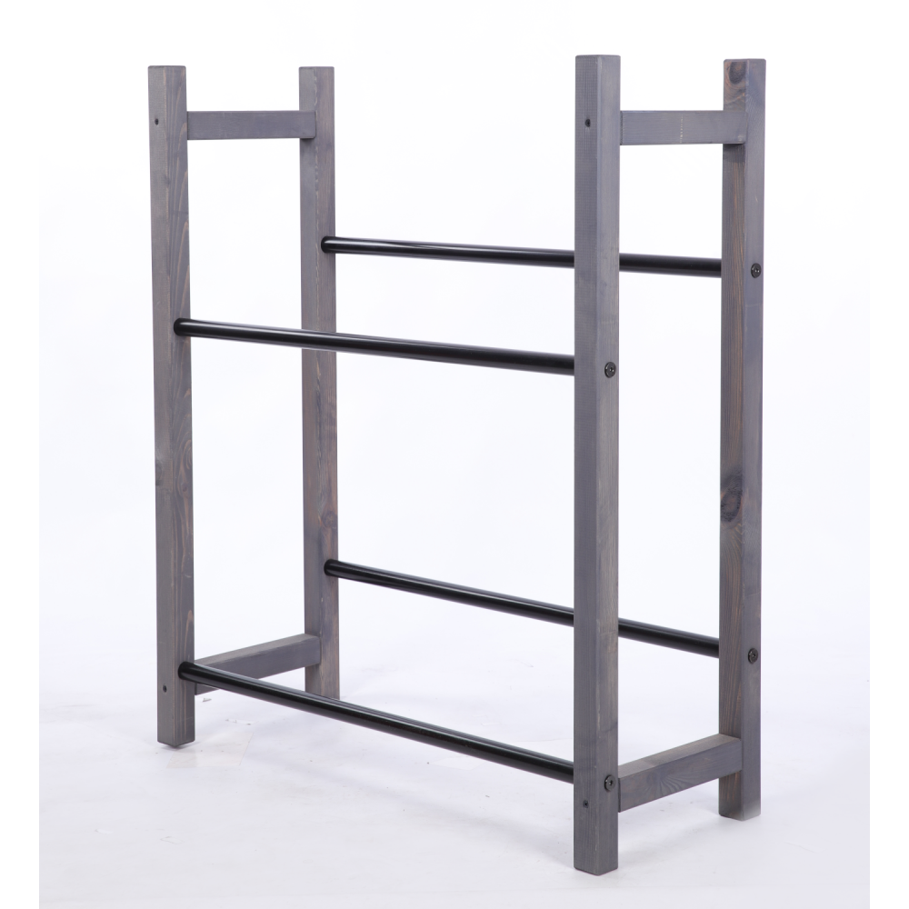 Regał na skrzynki na napoje piwo stojak na transportery METALOWE DRĄŻKI EKO