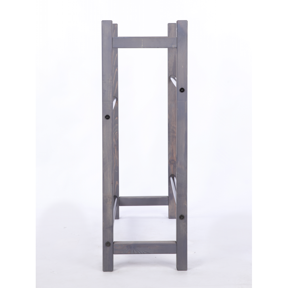 Regał na skrzynki na napoje piwo stojak na transportery METALOWE DRĄŻKI EKO