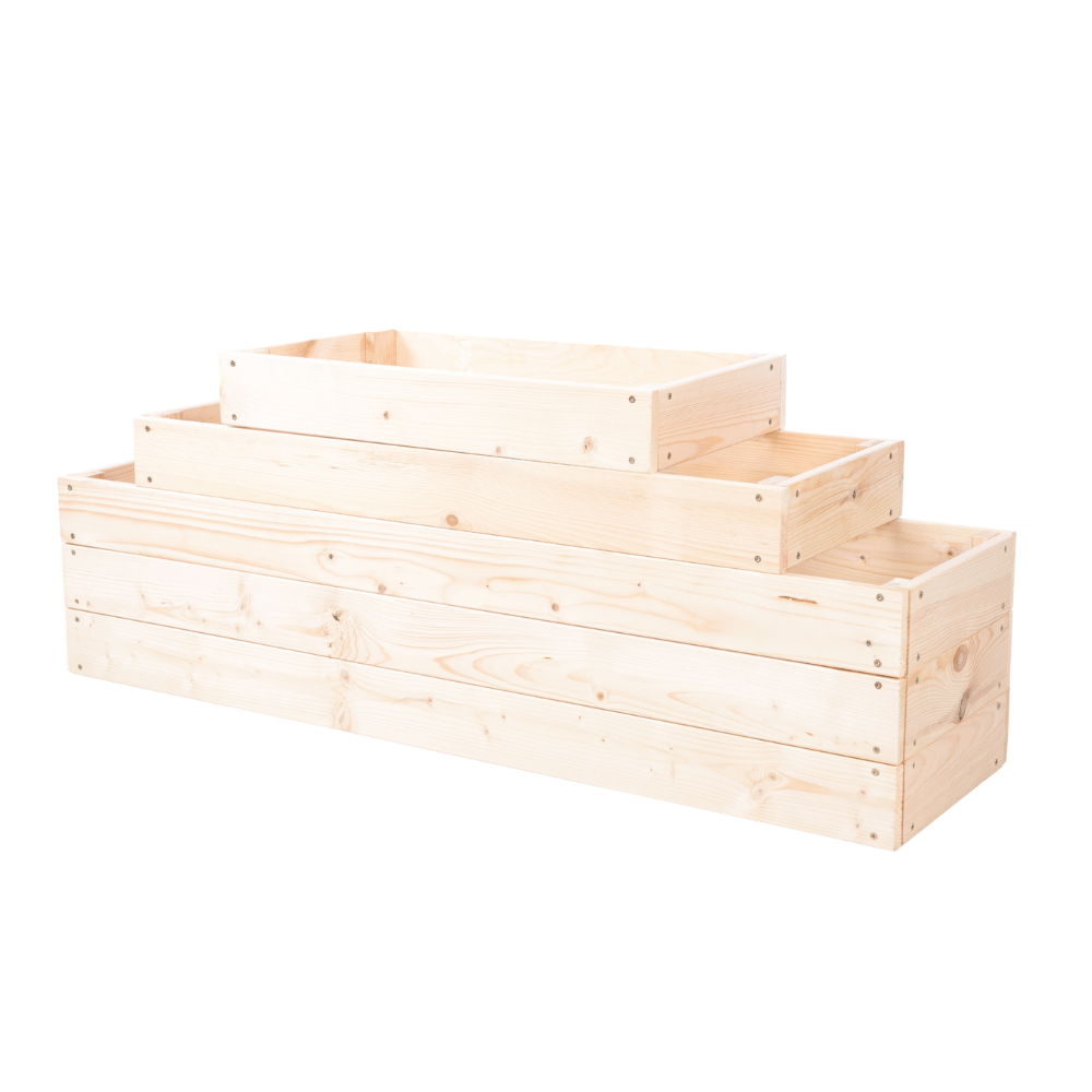 Skrzynia na warzywa kaskadowa skrzynie na warzywniak regulacja 45x117x30