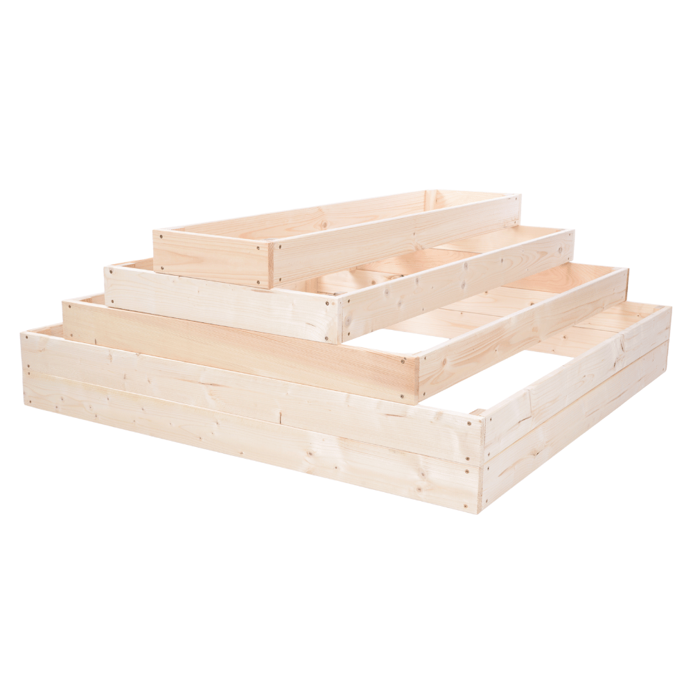 Skrzynia na warzywa kaskadowa skrzynie na warzywniak regulacja 45x117x120