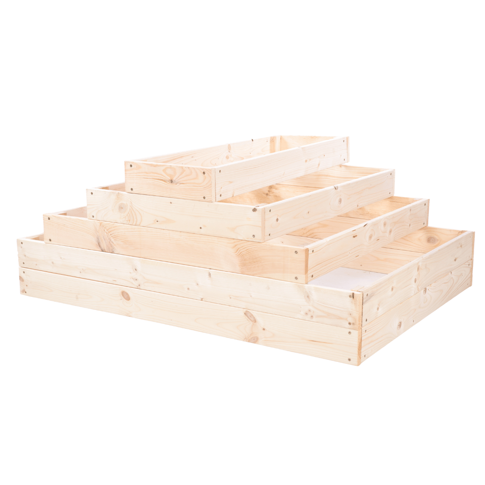 Skrzynia na warzywa kaskadowa skrzynie na warzywniak regulacja 45x117x60