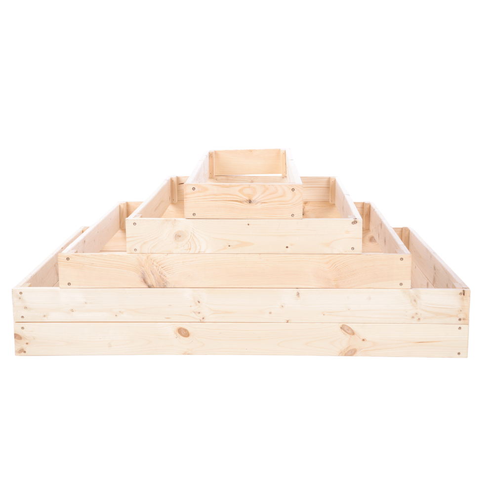 Skrzynia na warzywa kaskadowa skrzynie na warzywniak regulacja 45x117x60