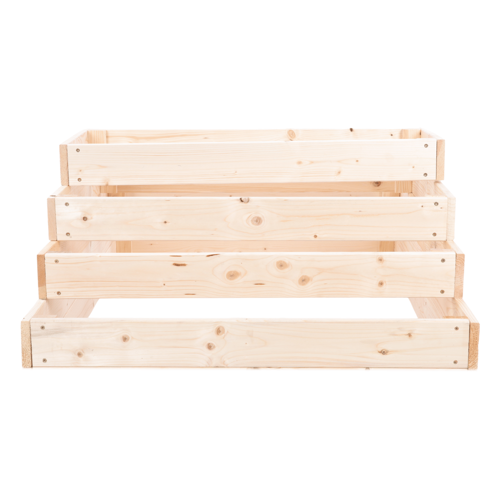 Skrzynia na warzywa regulowana skrzynie na warzywniak donica 36x117x60