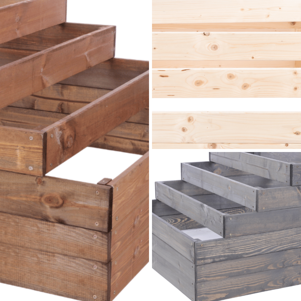 Skrzynia na warzywa regulowana skrzynie na warzywniak donica 36x117x30