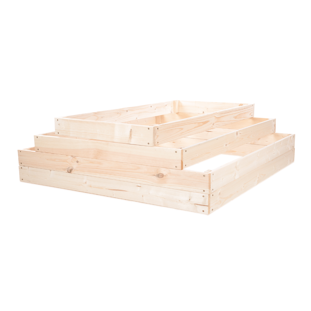 Skrzynia na warzywa regulowana skrzynie na warzywniak donica 36x117x120