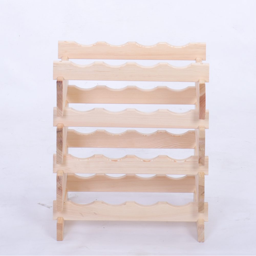 Stojak na wino regał modułowy na butelki 4x4 but WĄSKI ECO BEZ NARZĘDZI