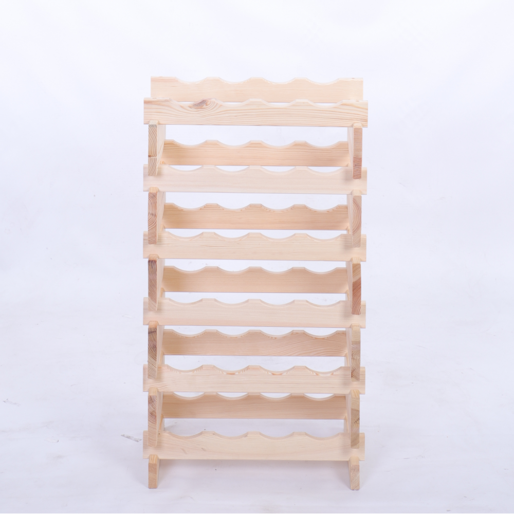 Stojak na wino regał modułowy na butelki 6x4 but BUDUJ JAK KLOCKI EKO