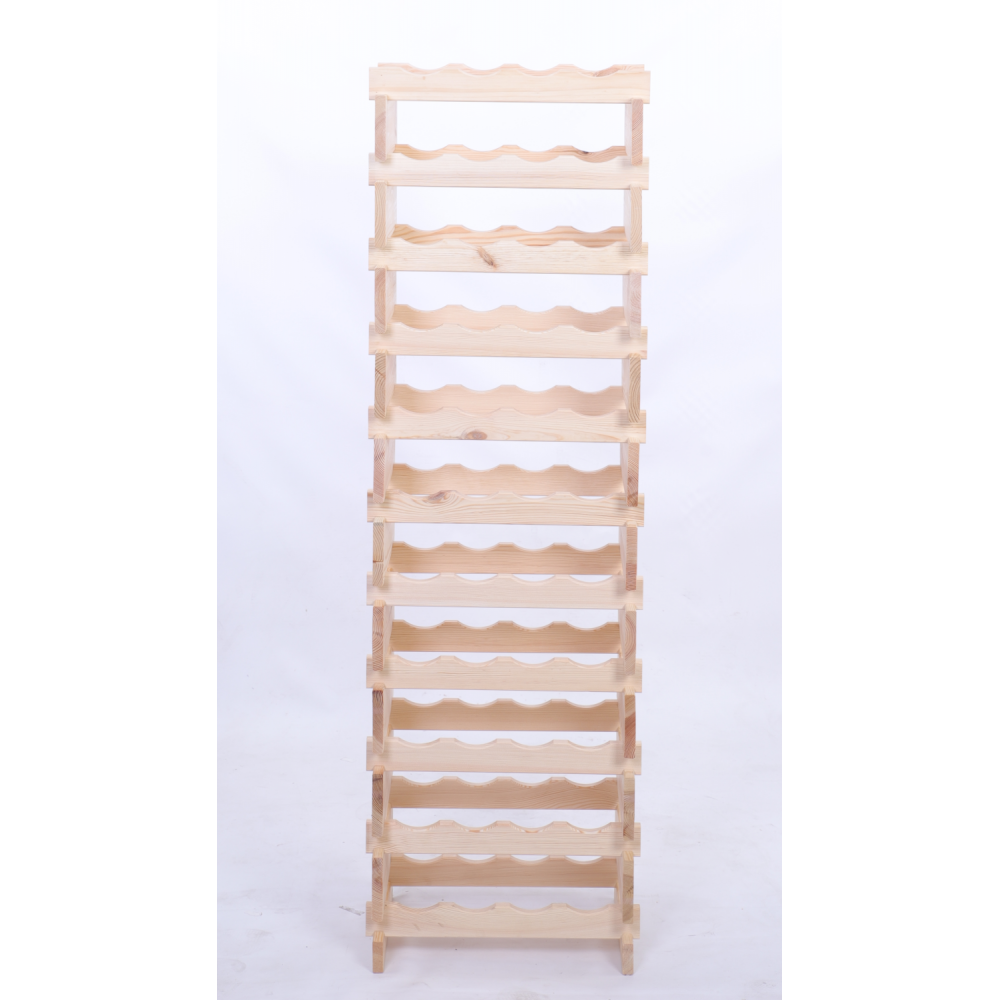 Stojak na wino regał modułowy na butelki 11x4 but DUŻY MONTAŻ BEZ NARZĘDZI