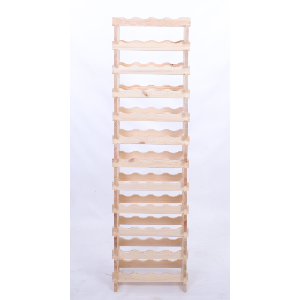 Stojak na wino regał modułowy na butelki 12x4 but DUŻY MONTAŻ BEZ NARZĘDZI