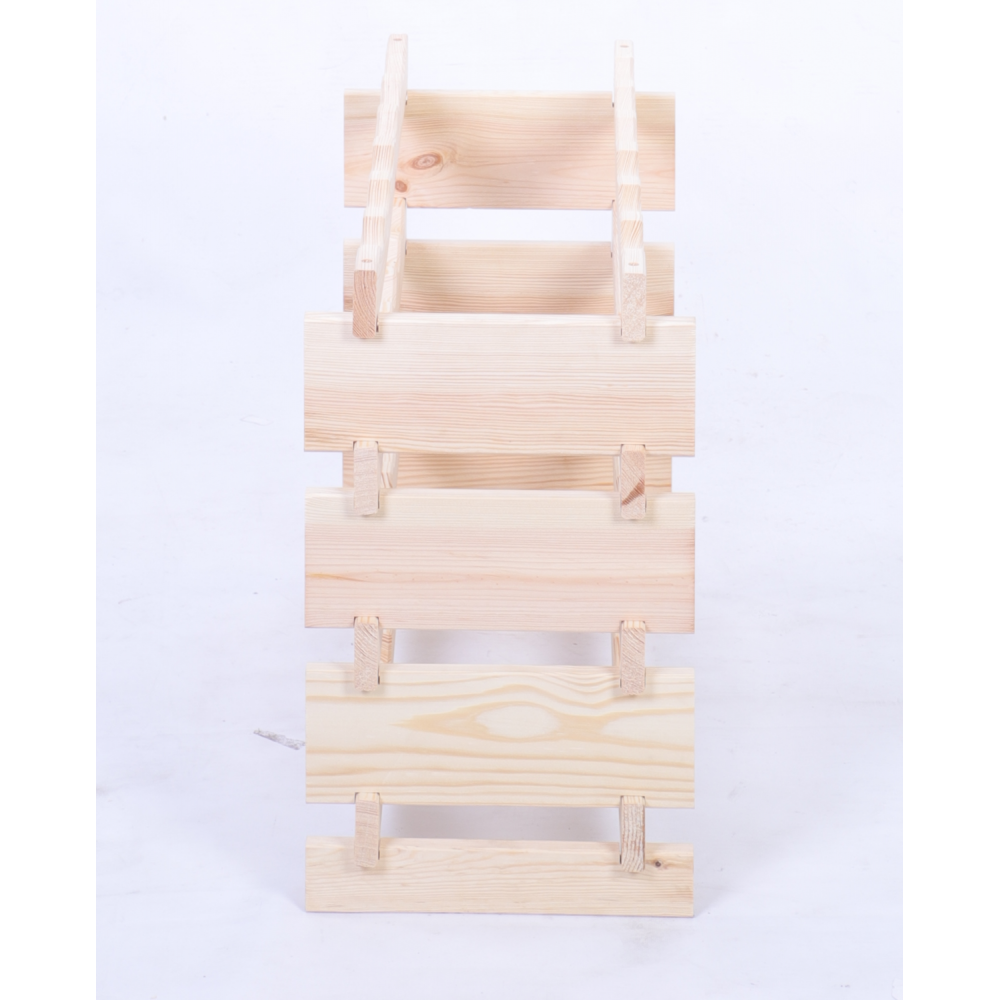 Stojak na butelki regał modułowy na wino 4x6 but POLSKI EKO BEZ NARZĘDZI