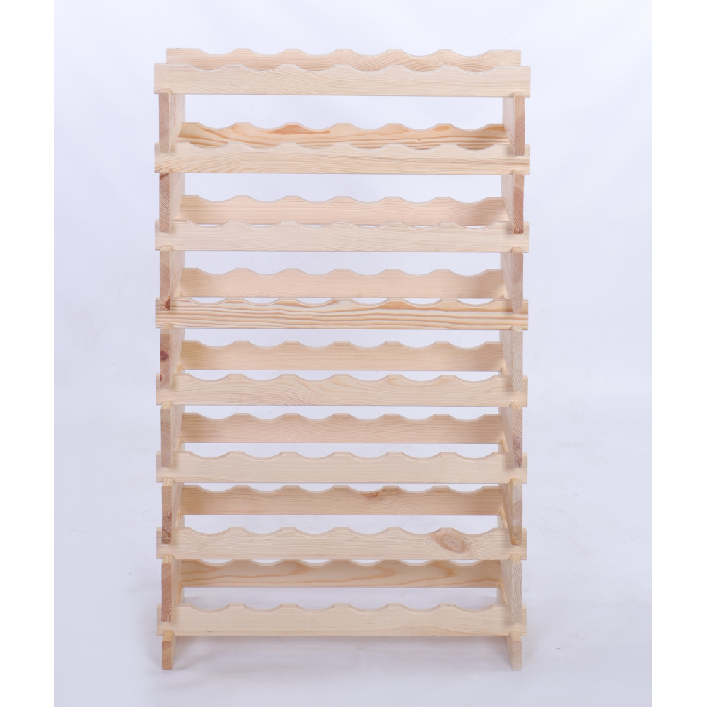 Stojak na butelki regał modułowy na wino 8x6 but POLSKI EKO BEZ NARZĘDZI