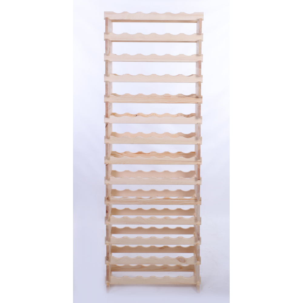 Stojak na butelki regał modułowy na wino 14x6 but POLSKI EKO BEZ NARZĘDZI