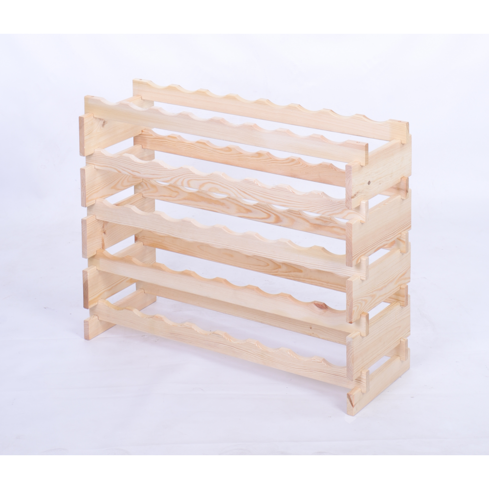 Stojak na wino regał modułowy na butelki 5x8 but BUDUJ JAK KLOCKI