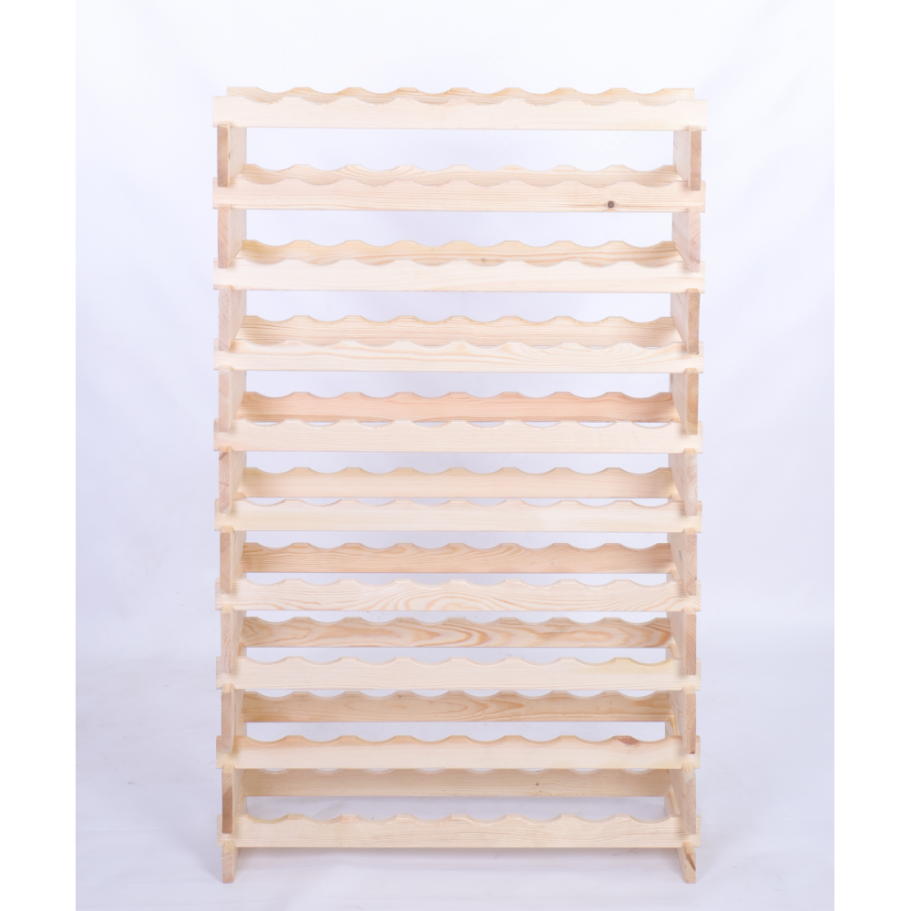 Stojak na wino regał modułowy na butelki 10x8 but DUŻY MONTAŻ BEZ NARZĘDZI