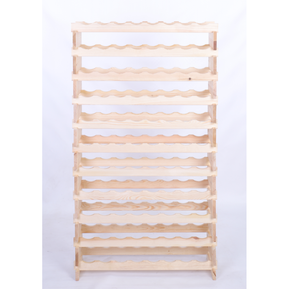 Stojak na wino regał modułowy na butelki 11x8 but DUŻY MONTAŻ BEZ NARZĘDZI