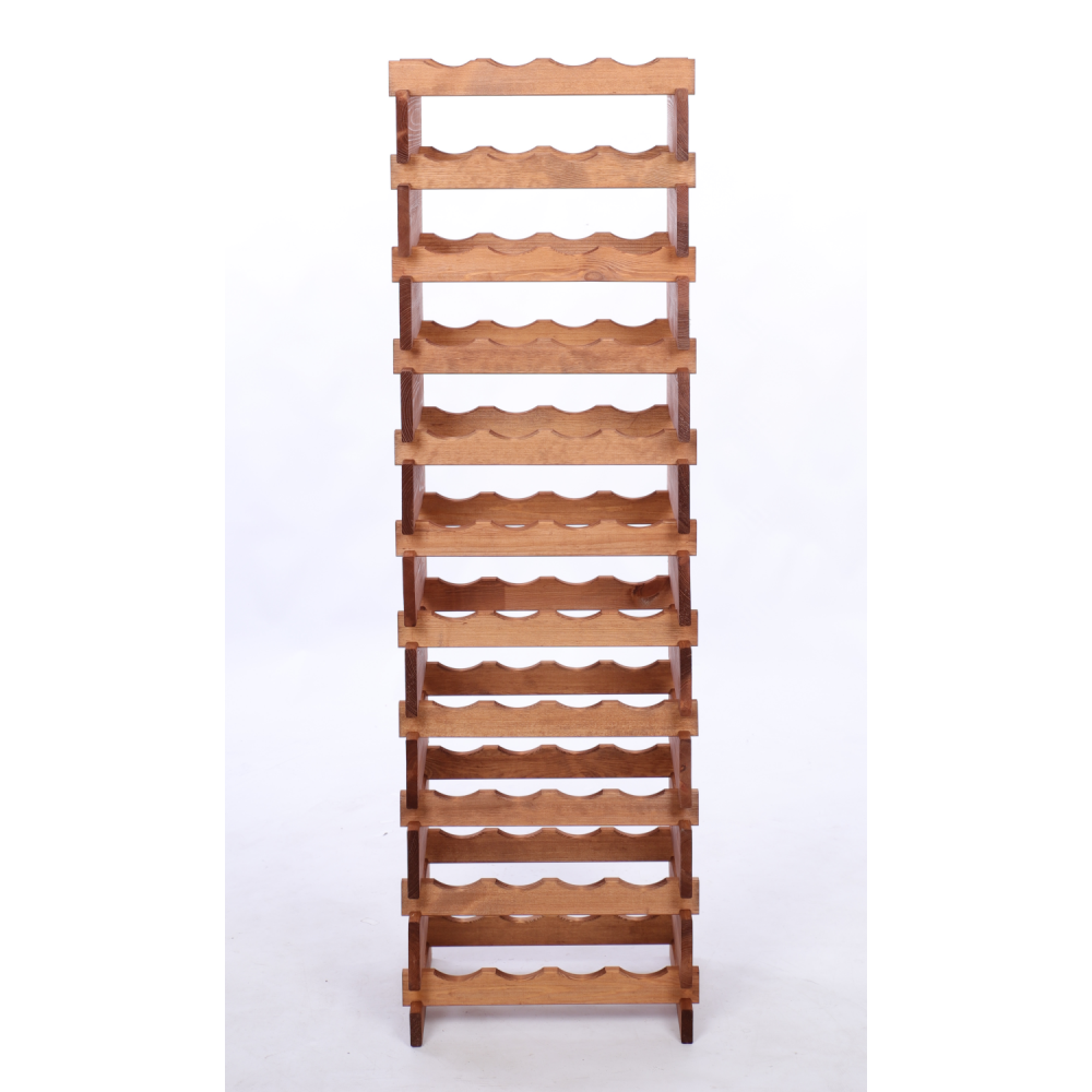 Stojak na wino regał modułowy na butelki 11x4 but DUŻY MONTAŻ BEZ NARZĘDZI