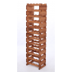 Stojak na wino regał modułowy na butelki 12x4 but DUŻY MONTAŻ BEZ NARZĘDZI