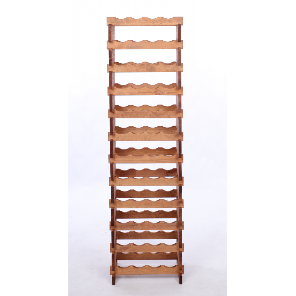 Stojak na wino regał modułowy na butelki 12x4 but DUŻY MONTAŻ BEZ NARZĘDZI