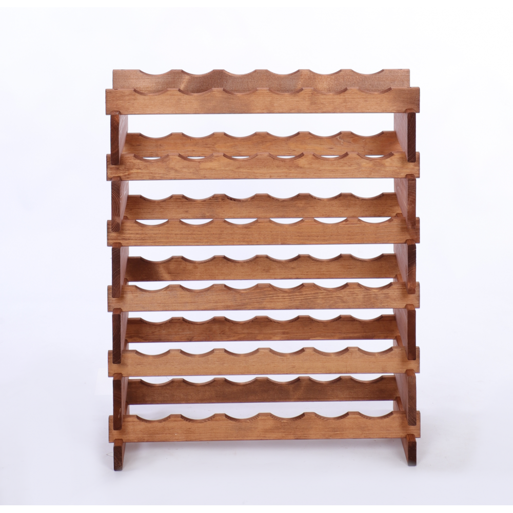 Stojak na butelki regał modułowy na wino 6x6 but BUDUJ JAK KLOCKI ECO