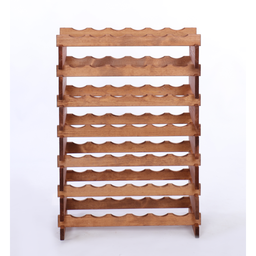 Stojak na butelki regał modułowy na wino 7x6 but BUDUJ JAK KLOCKI ECO