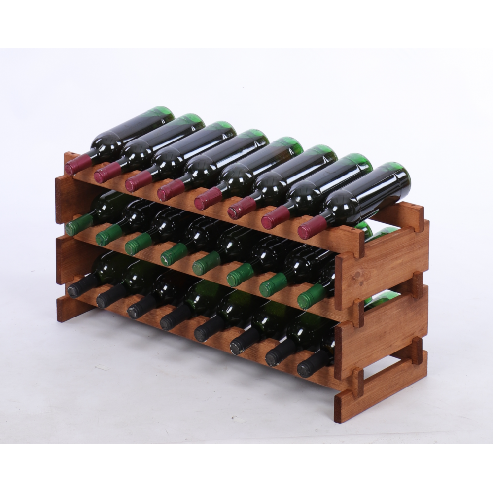 Stojak na wino regał modułowy na butelki 3x8 but WSZYSTKIE TYPY BUTELEK