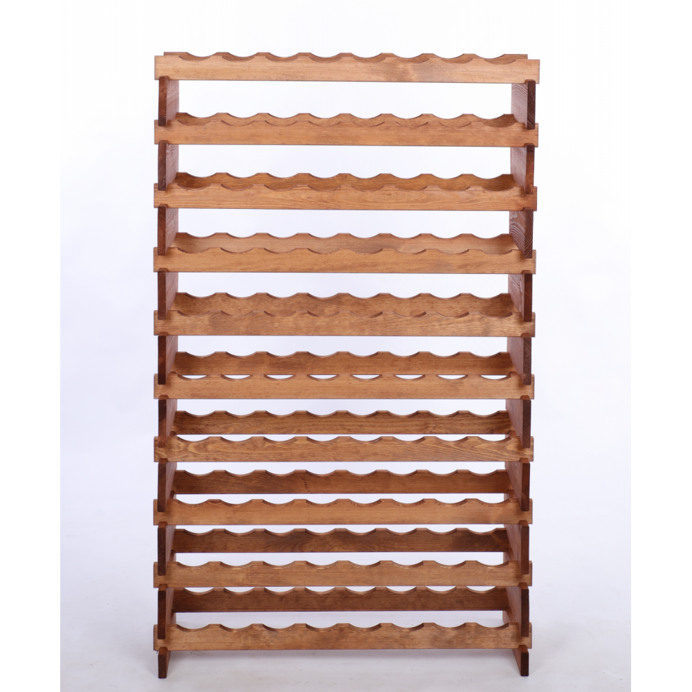 Stojak na wino regał modułowy na butelki 10x8 but DUŻY MONTAŻ BEZ NARZĘDZI