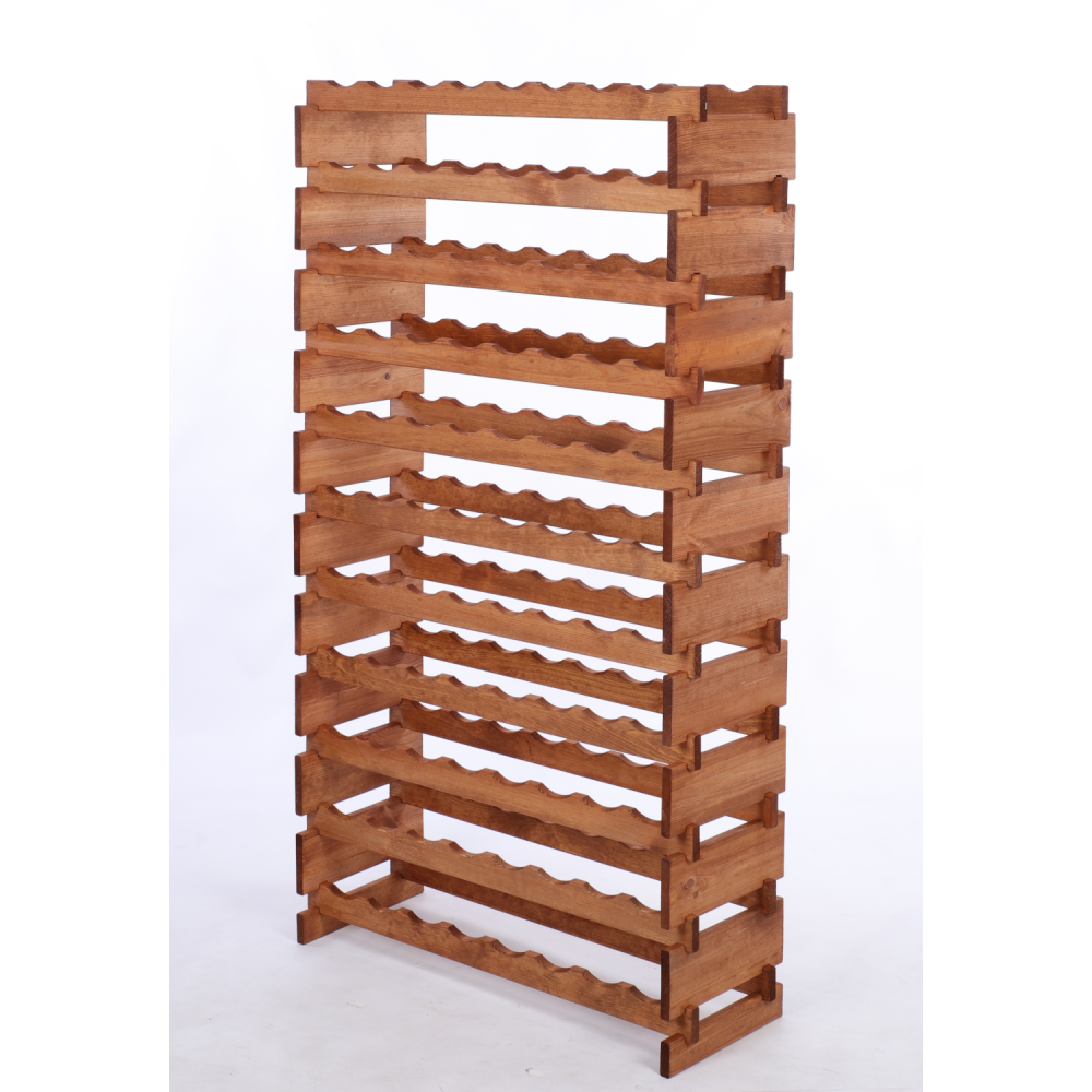 Stojak na wino regał modułowy na butelki 11x8 but DUŻY MONTAŻ BEZ NARZĘDZI