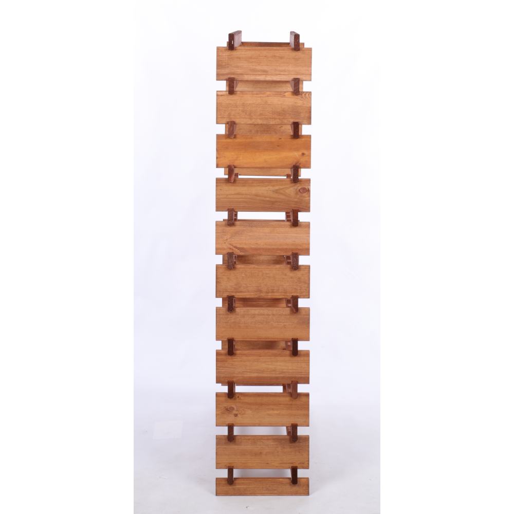 Stojak na wino regał modułowy na butelki 11x8 but DUŻY MONTAŻ BEZ NARZĘDZI