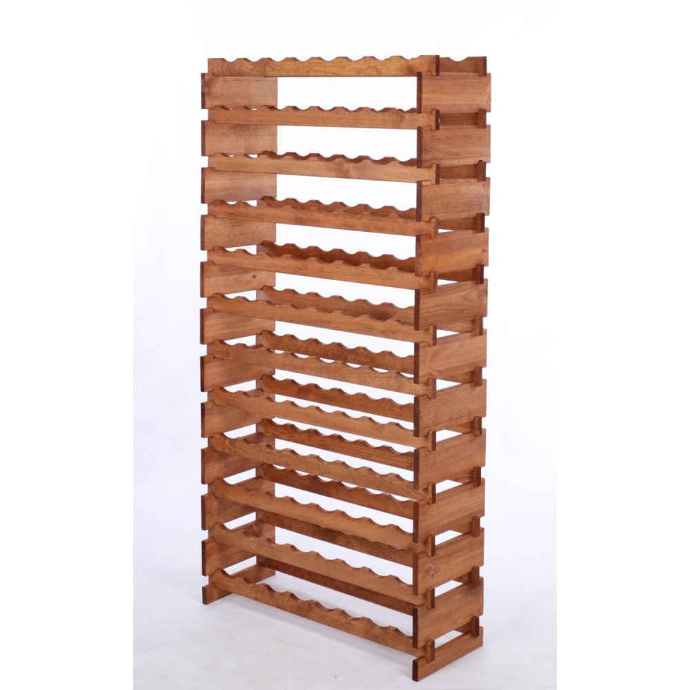 Stojak na wino regał modułowy na butelki 12x8 but DUŻY MONTAŻ BEZ NARZĘDZI