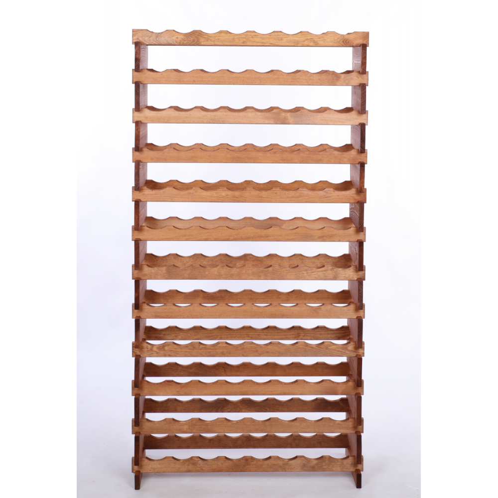 Stojak na wino regał modułowy na butelki 12x8 but DUŻY MONTAŻ BEZ NARZĘDZI