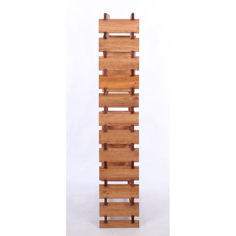 Stojak na wino regał modułowy na butelki 12x8 but DUŻY MONTAŻ BEZ NARZĘDZI