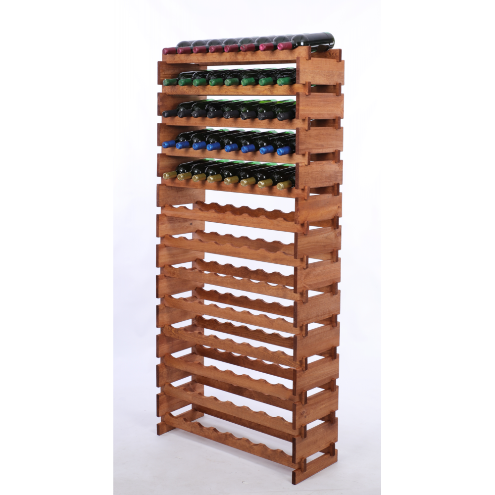 Stojak na wino regał modułowy na butelki 13x8 but WSZYSTKIE TYPY BUTELEK