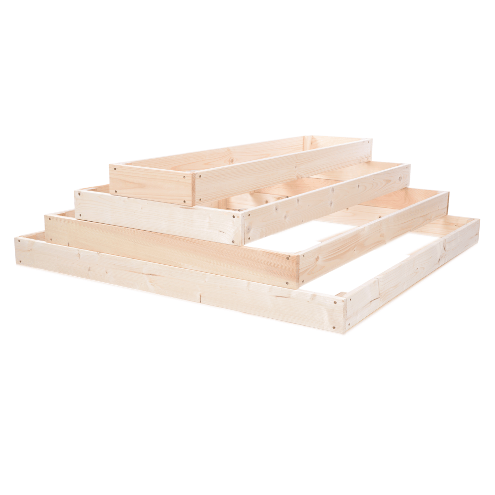 Skrzynia na warzywa regulowana skrzynie na warzywniak donica 36x117x100