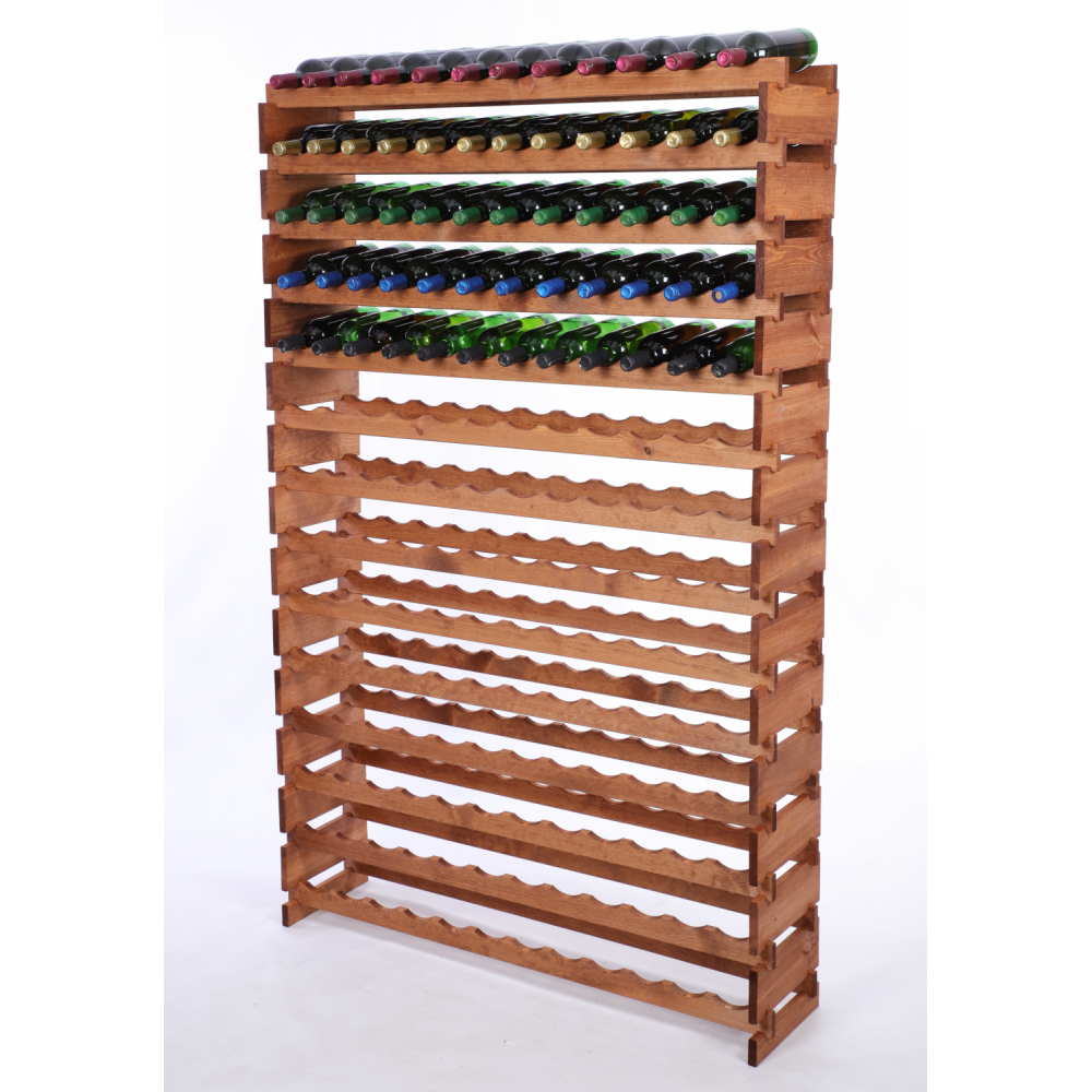 Stojak na wino regał modułowy na butelki 14x12 but SZEROKI BEZ NARZĘDZI