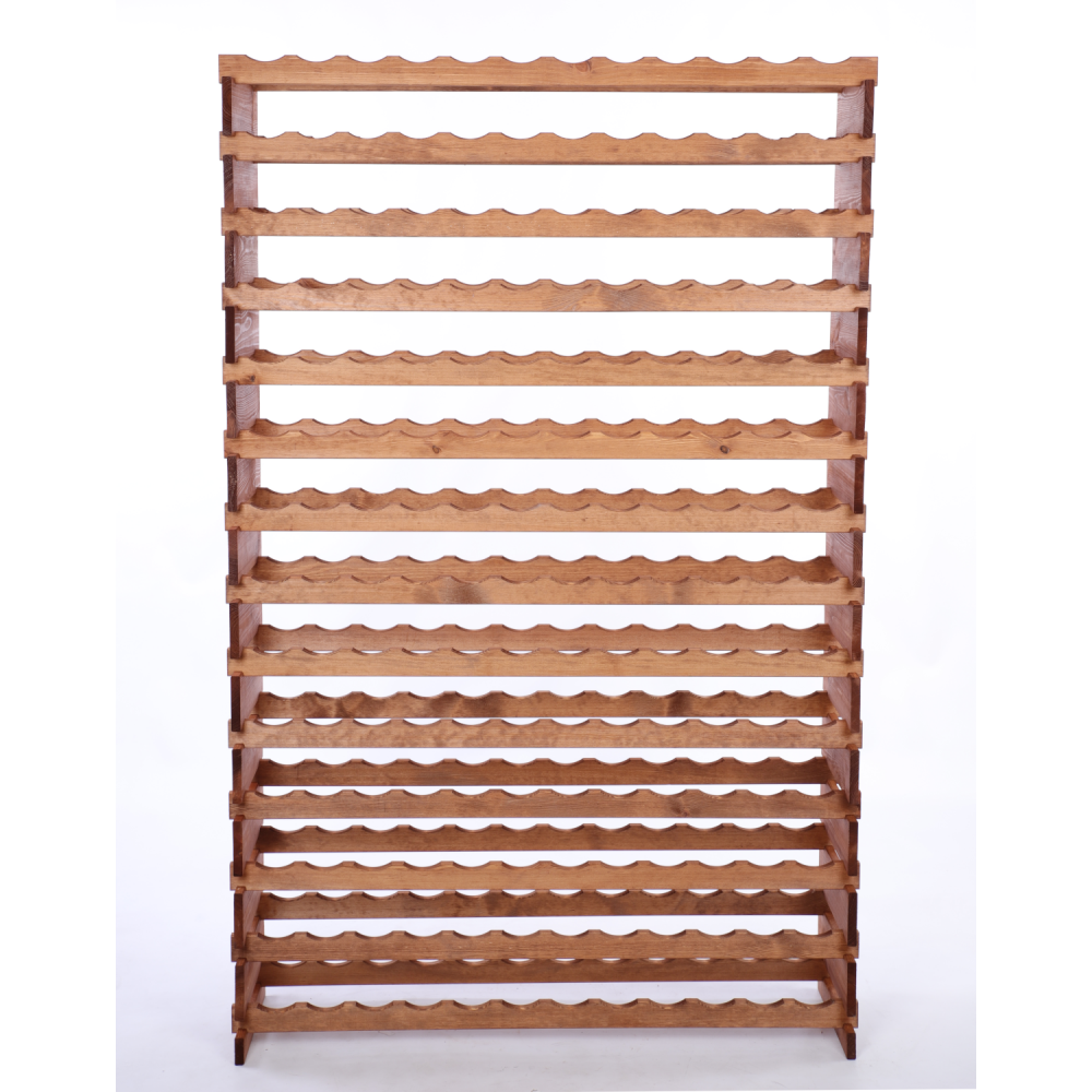 Stojak na wino regał modułowy na butelki 14x12 but SZEROKI BEZ NARZĘDZI