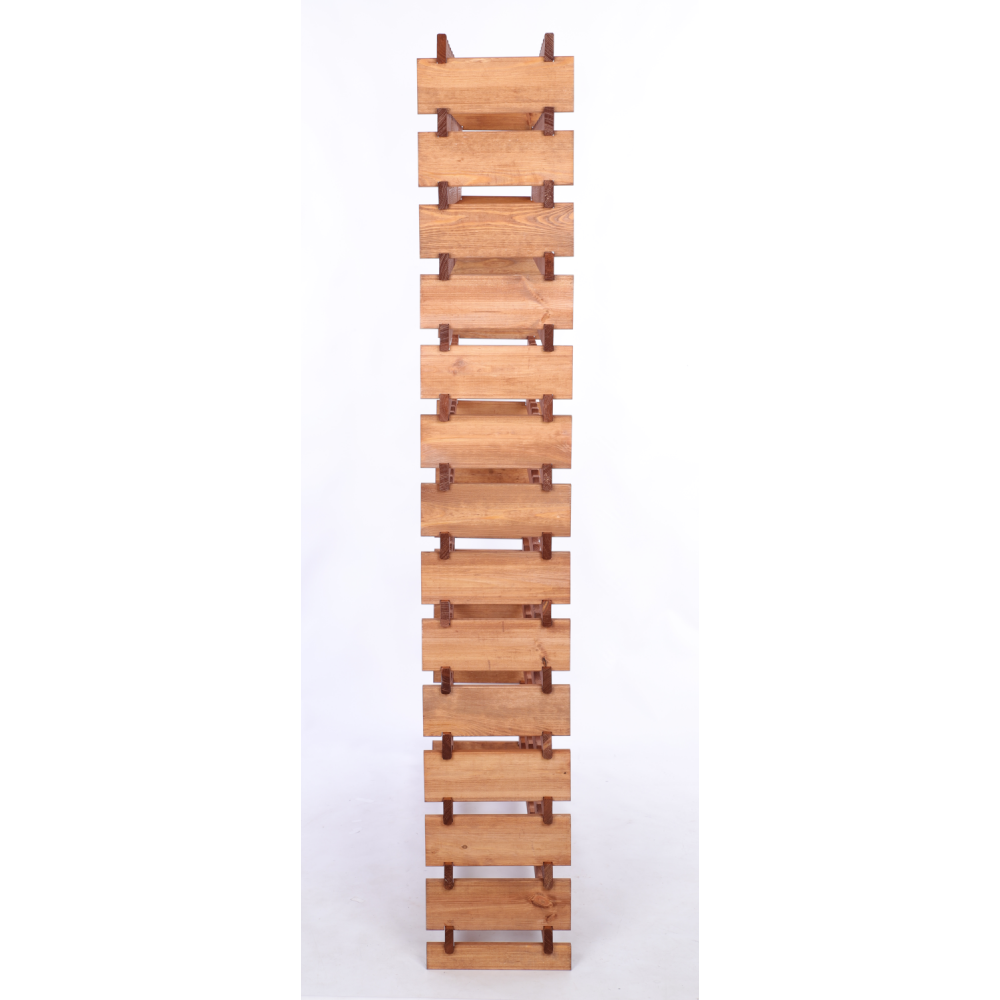 Stojak na wino regał modułowy na butelki 14x12 but SZEROKI BEZ NARZĘDZI