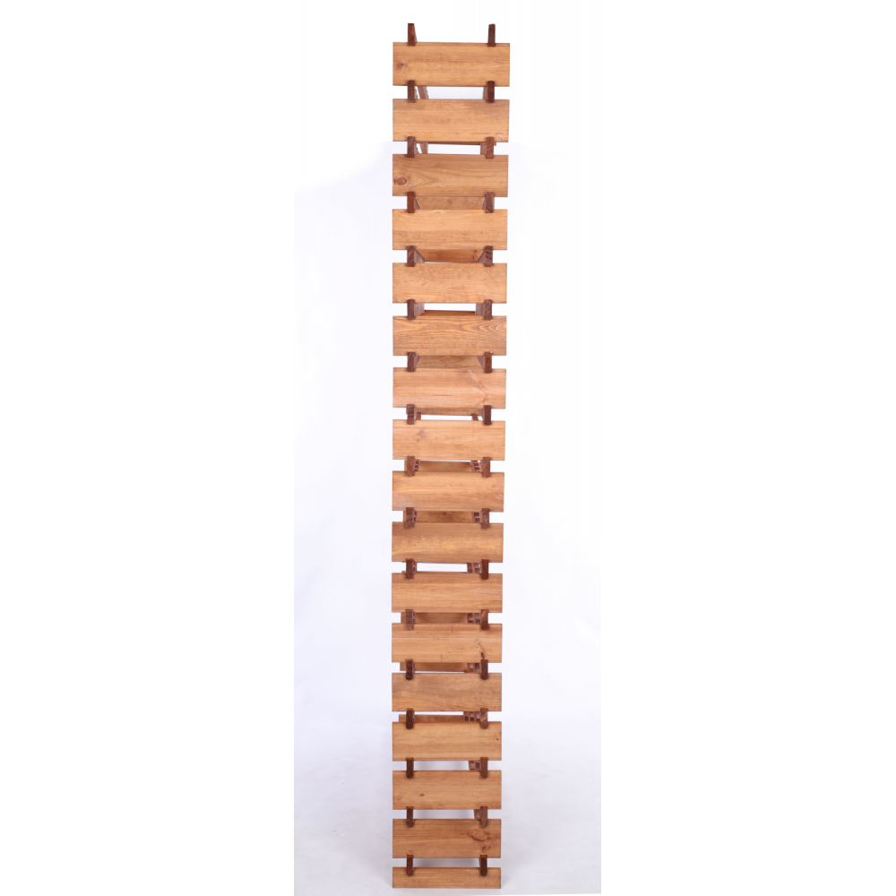 Stojak na wino regał modułowy na butelki 17x12 but WYSOKI BEZ NARZĘDZI