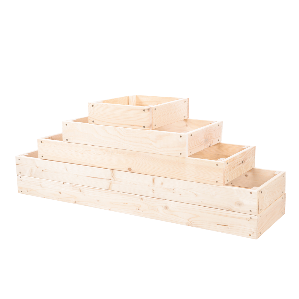 Skrzynia na warzywa kaskadowa skrzynie na warzywniak regulacja 45x117x30